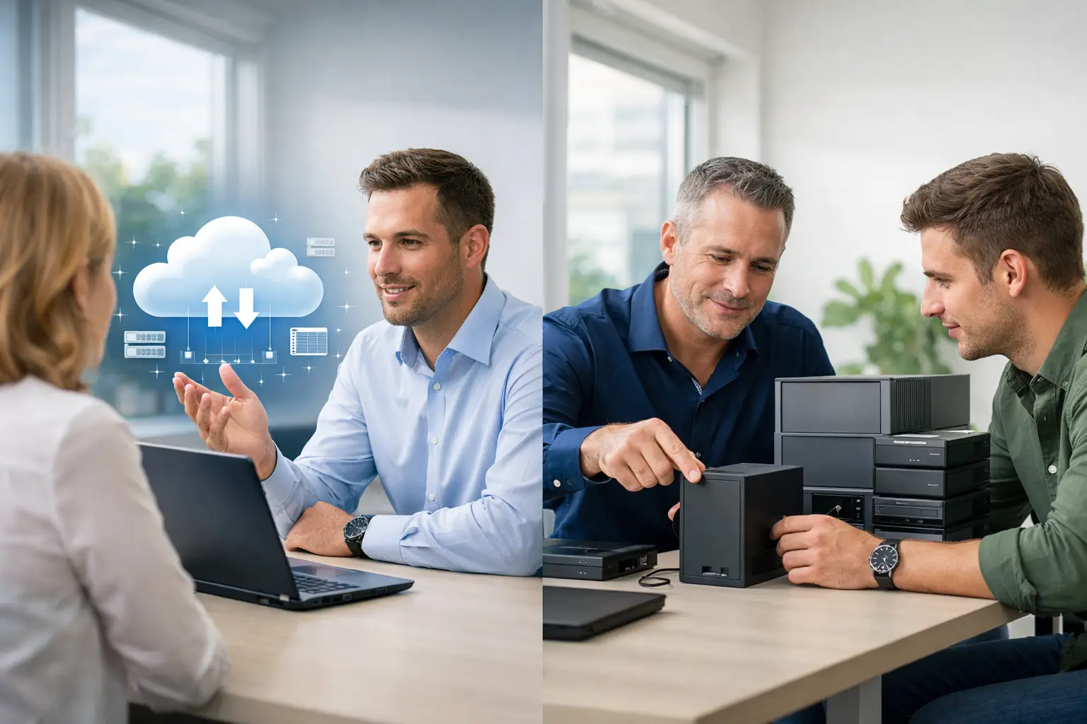 Cloudback-up versus lokale back-up voor het mkb